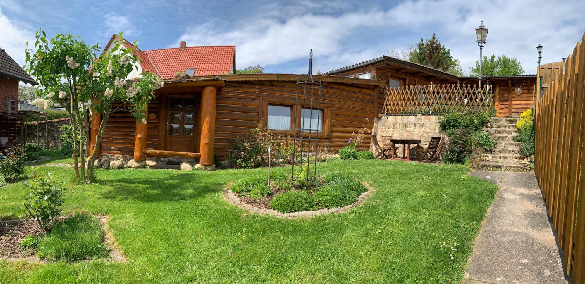 Blockhausvermietung "Vor Dem Groeperntor" Кведлінбург Екстер'єр фото