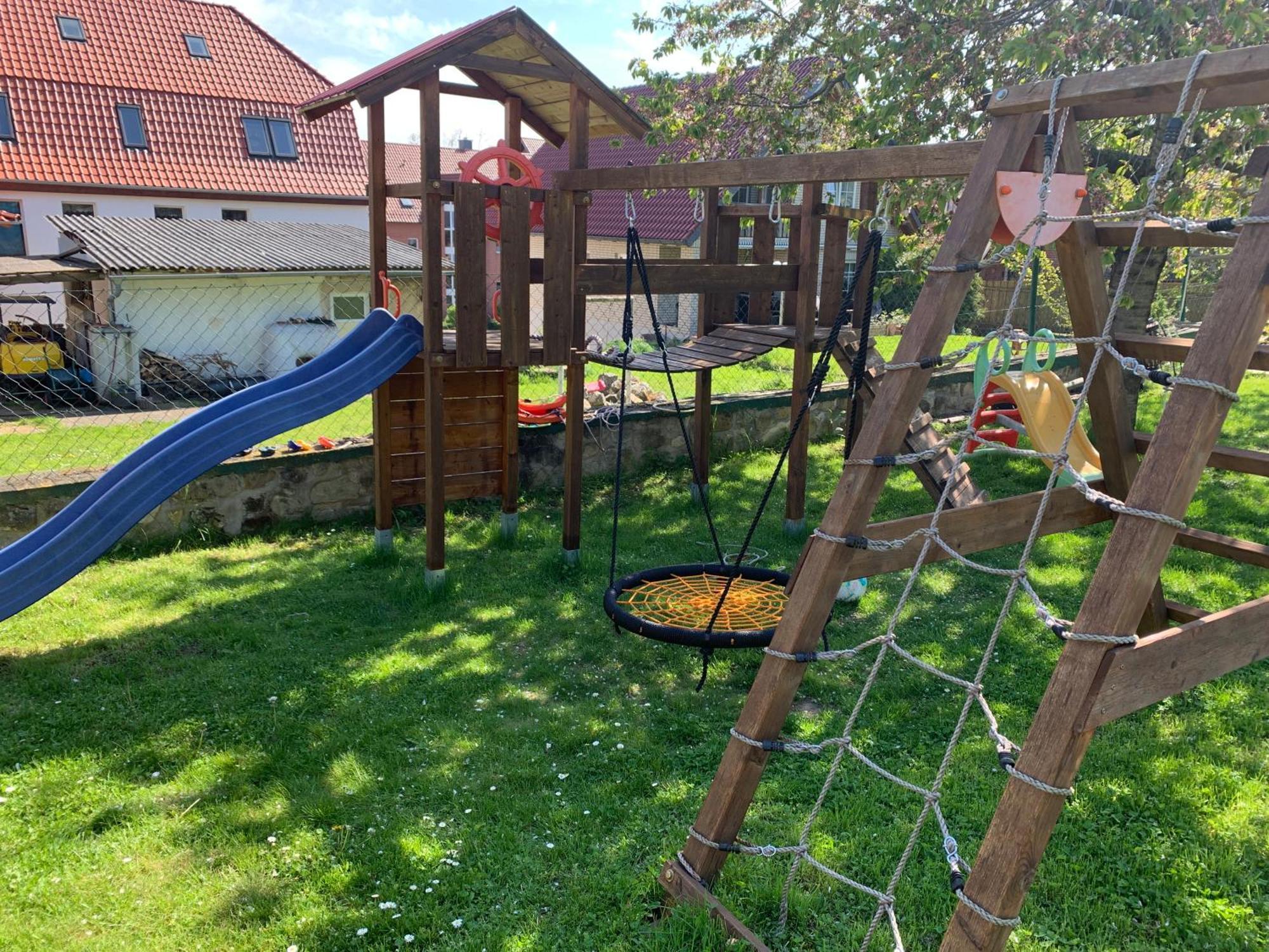 Blockhausvermietung "Vor Dem Groeperntor" Кведлінбург Екстер'єр фото